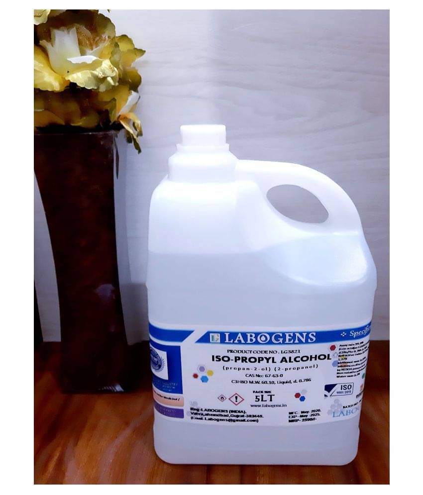     			Labogens Iso-Propyl - Alcohol 99% 5 Ltr (Laboratory Grade) 5lt