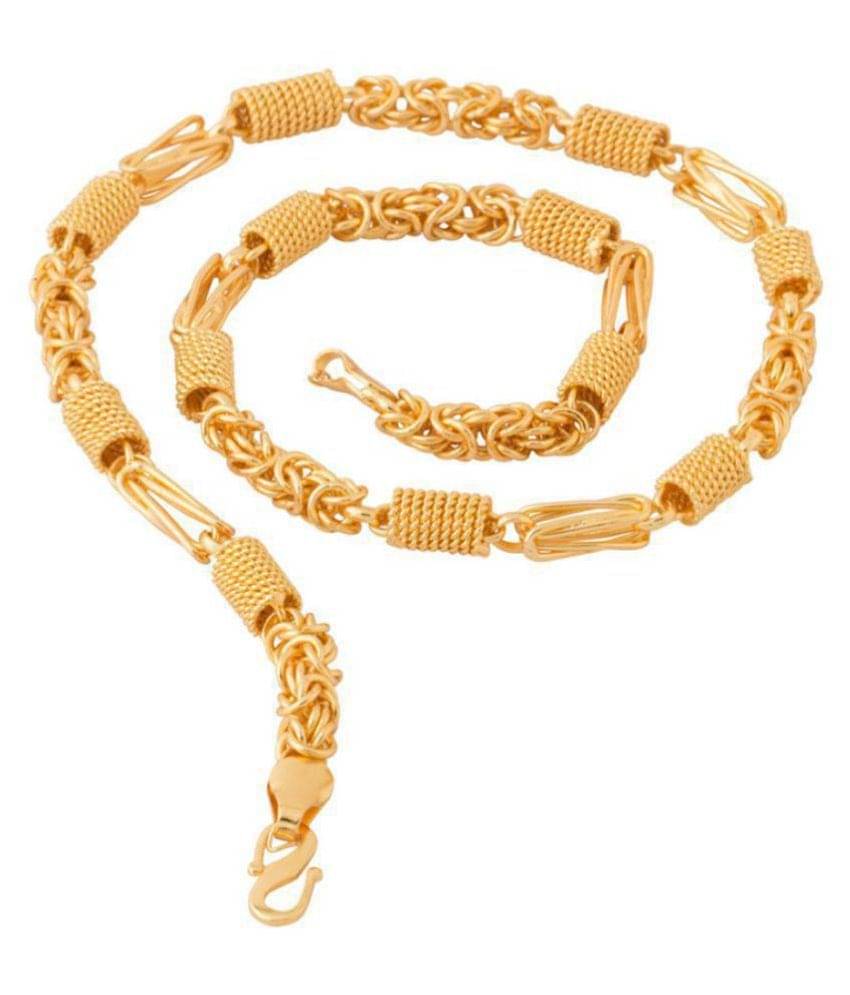 MANTRA ORNA Gold Plated Chain ( Set of 1 ) MANTRA ORNA Gold Plated Chain ( Set of 1 )