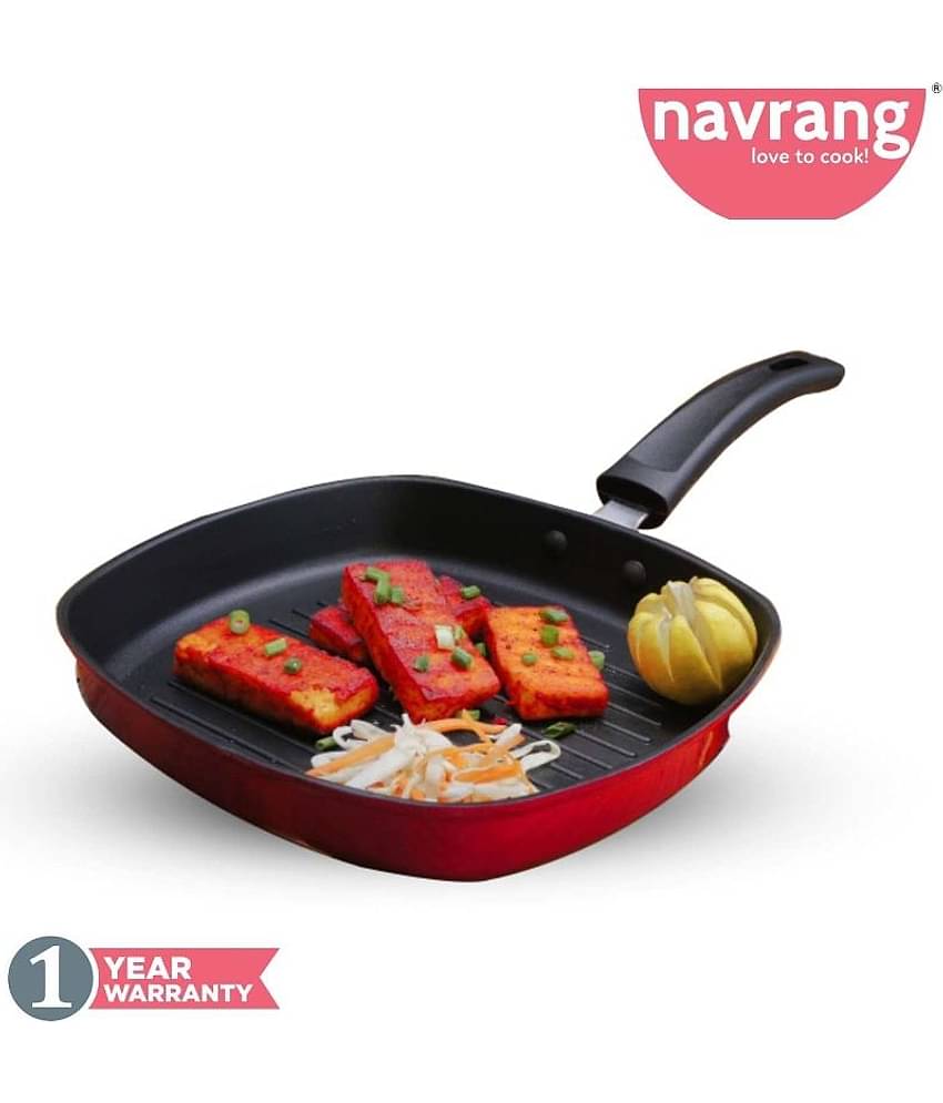 Navrang Non Stick Grill Pan -Non Induction