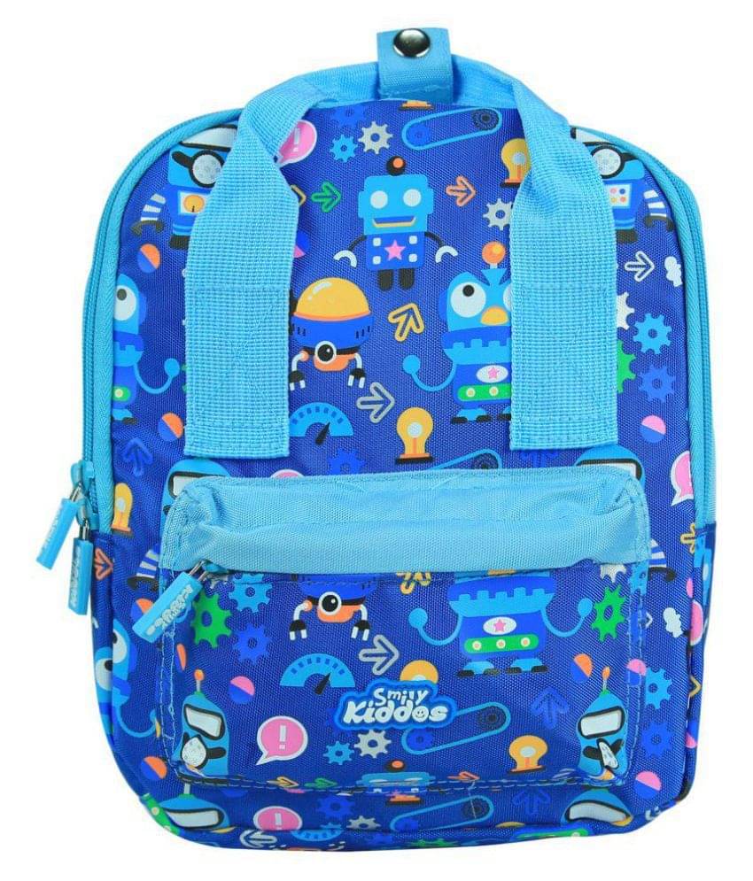     			Smily Kiddos 25 Ltrs Blue School Bag for Boys & Girls