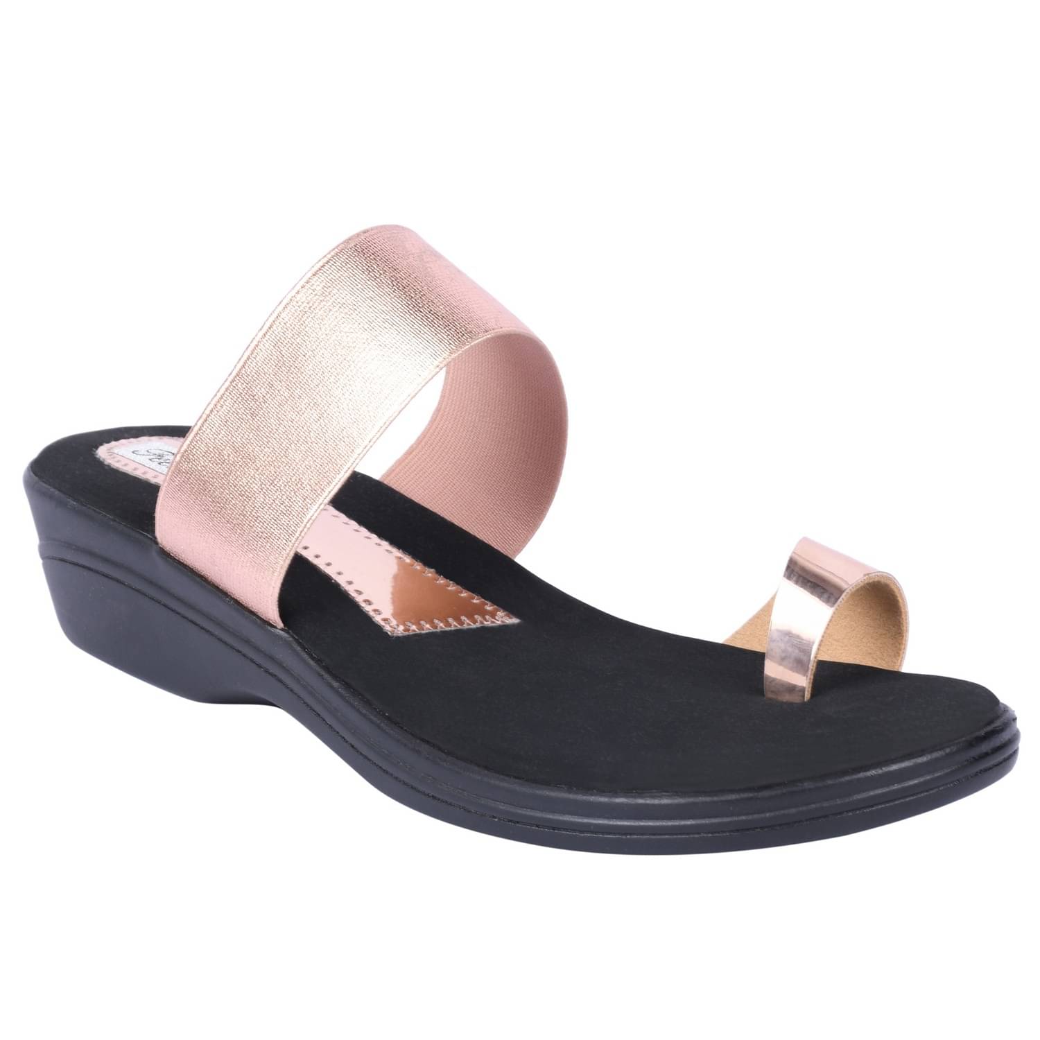     			Feel It Gold Wedges Heels