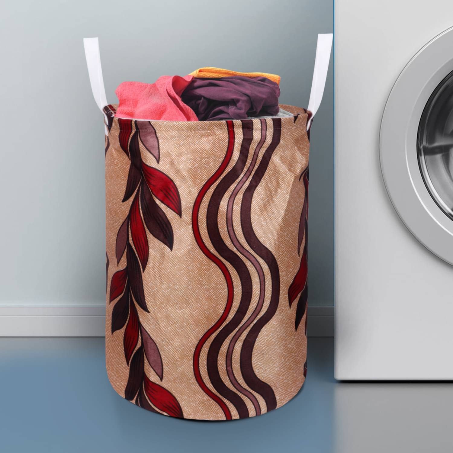     			E-Retailer Set of 1 20 L+ Laundry Bags Brown