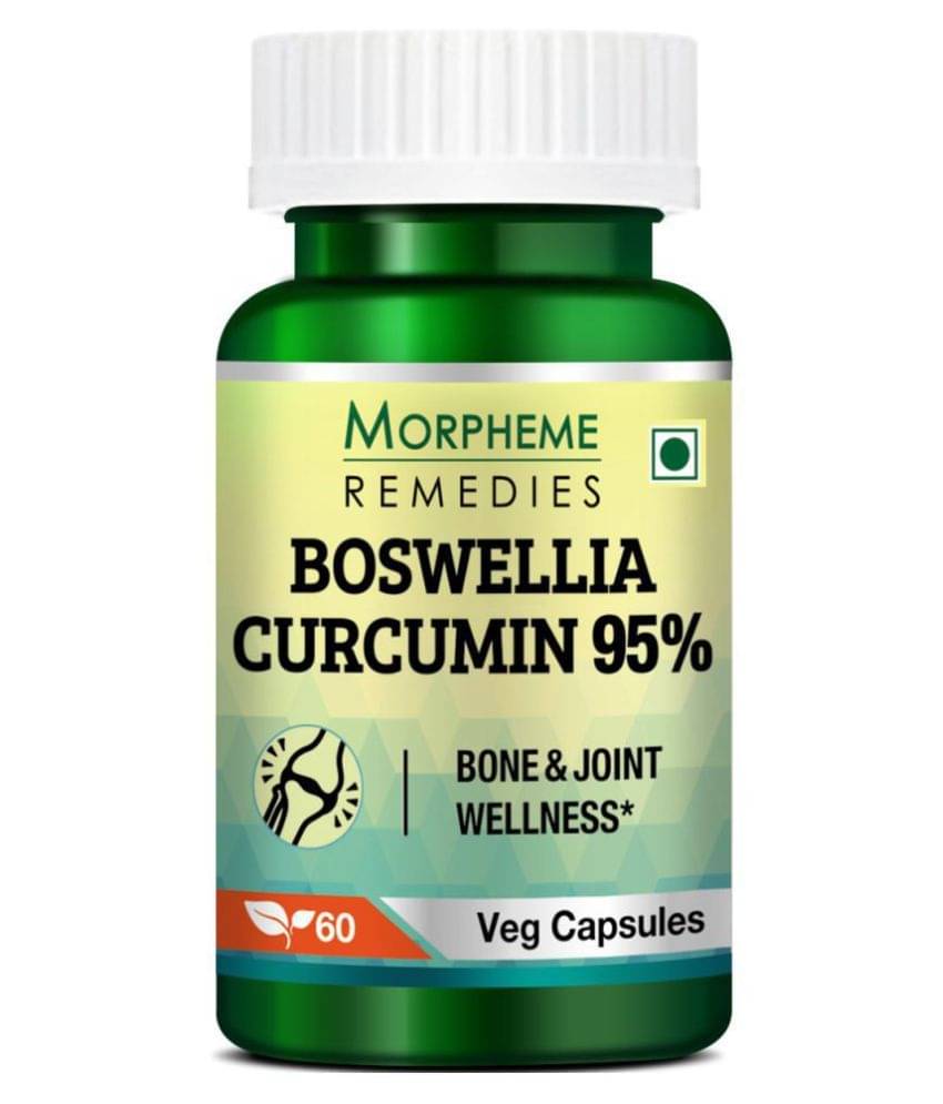    			Morpheme Remedies Boswellia Curcumin (95% Curcuminoids)  Capsule 60 no.s