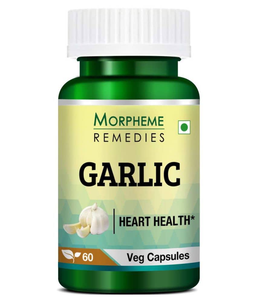 Morpheme Remedies Garlic 500 mg - 60 Veg Capsules