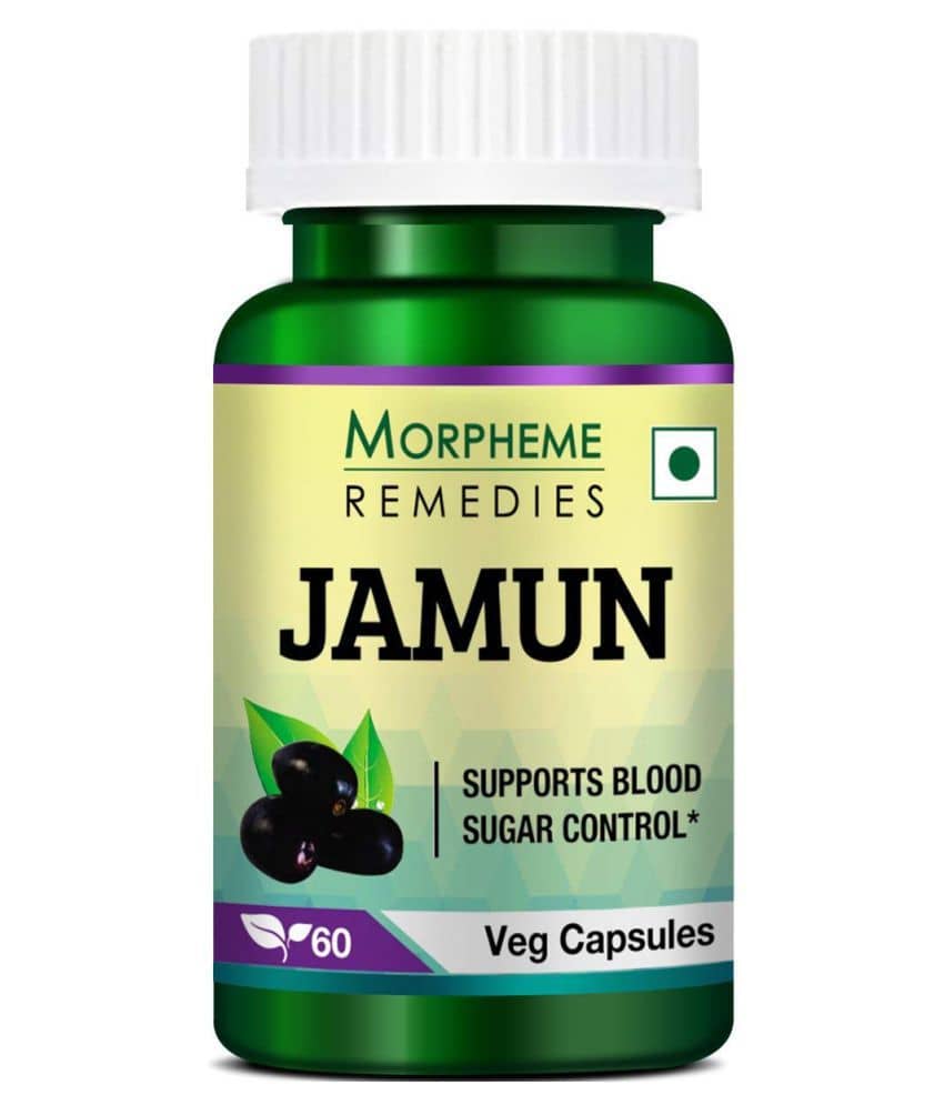 Morpheme Remedies Jamun 500 mg - 60 Veg Capsules