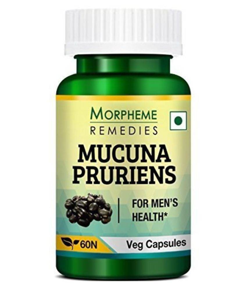Morpheme Remedies Mucuna Pruriens (Kapikachhu)- 500mg Extract - Capsule 60 no.s Morpheme Remedies Mucuna Pruriens (Kapikachhu)- 500mg Extract - Capsule 60 no.s