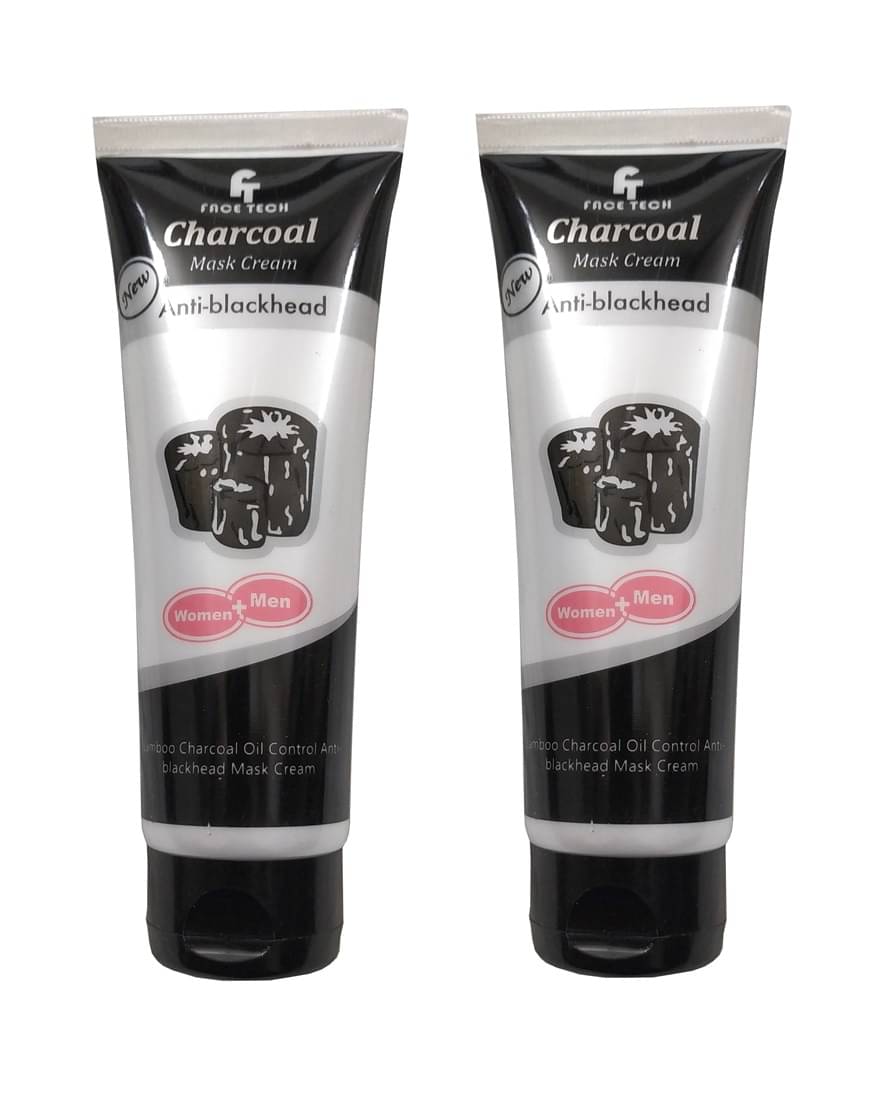 Charcoal - Blackhead Removal Mask for All Skin Type (Pack of 2) Charcoal - Blackhead Removal Mask for All Skin Type (Pack of 2)