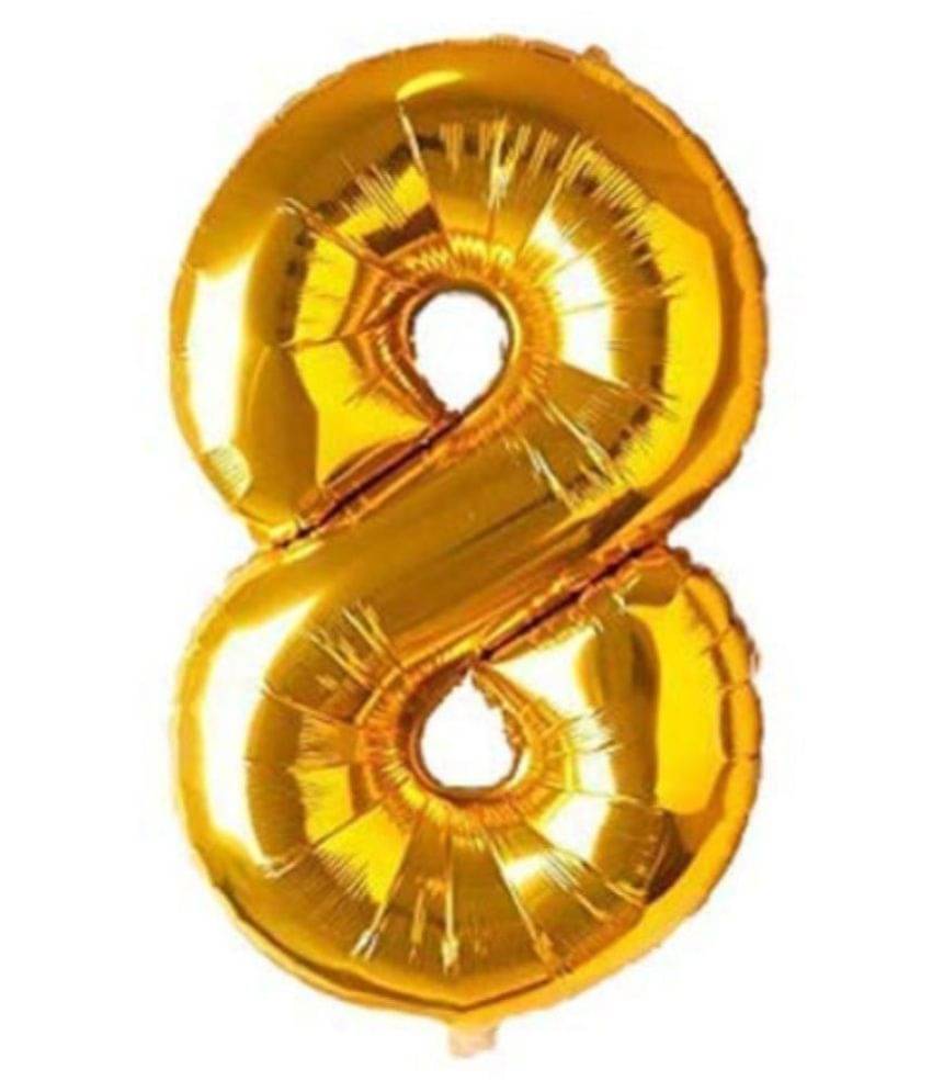 Blooms Mall Special Foil Balloon (Number 8) (Glodren)     			Blooms Mall Special Foil Balloon (Number 8) (Glodren)