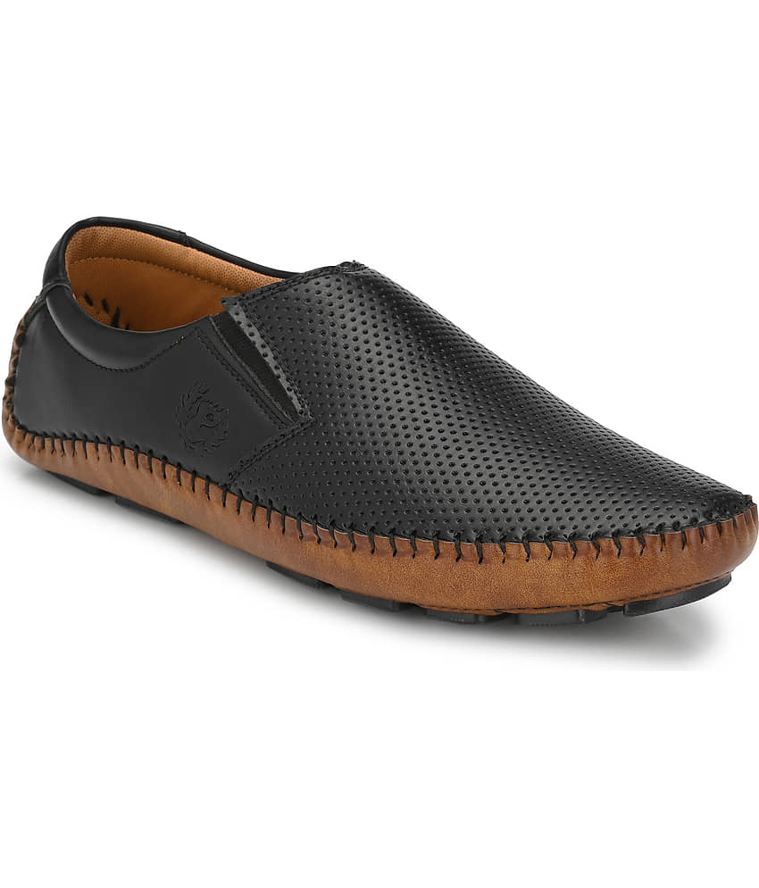 Prolific Black Loafers - Formal Shoes | Buy online on ZillyBuy