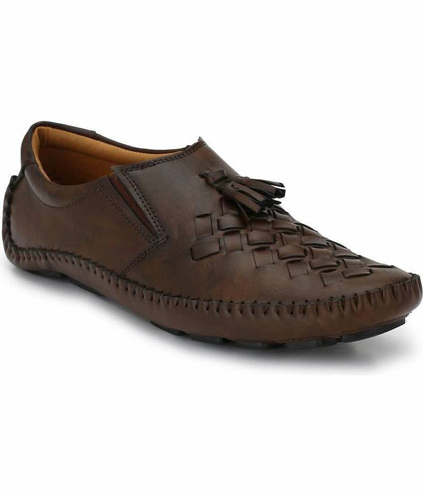 Prolific Brown Loafers - Formal Shoes | Buy online on ZillyBuy