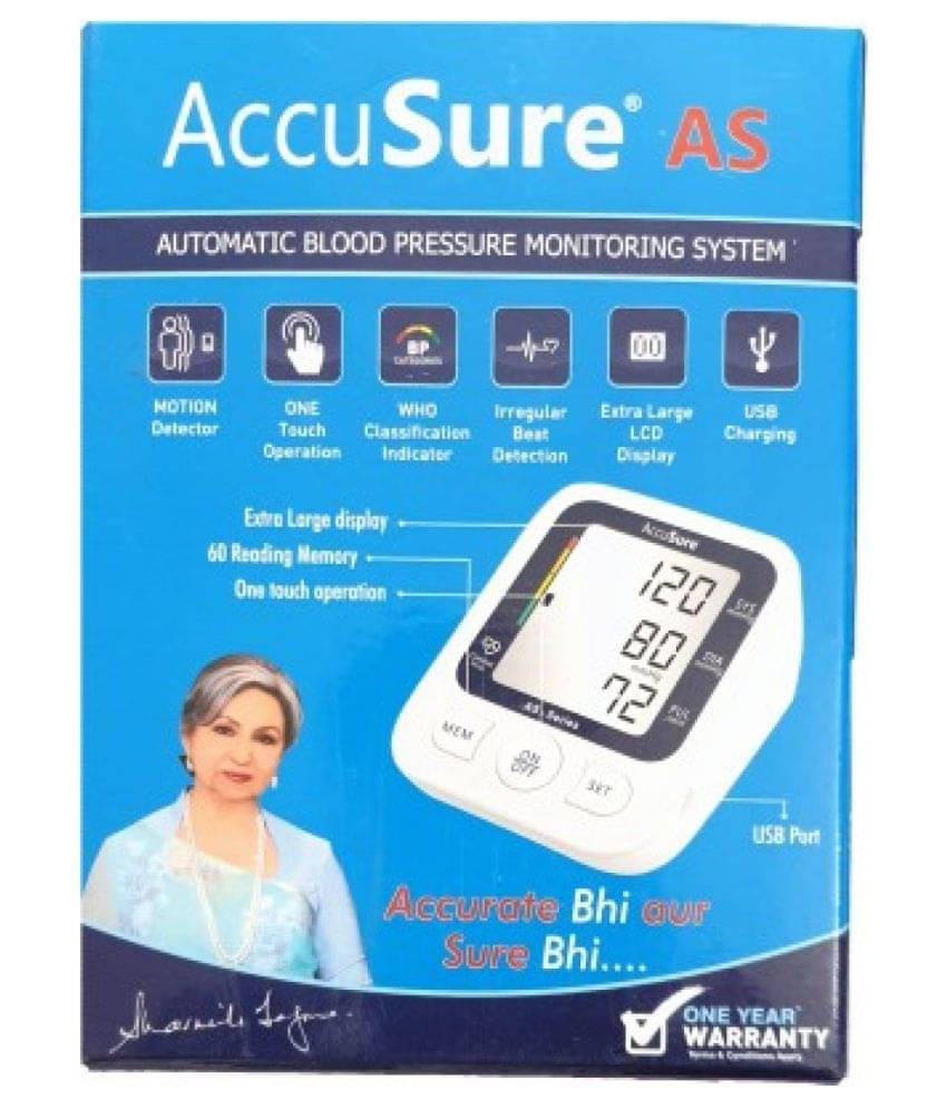     			BP monitor AS series Accusure AS digital blood pressure monitor