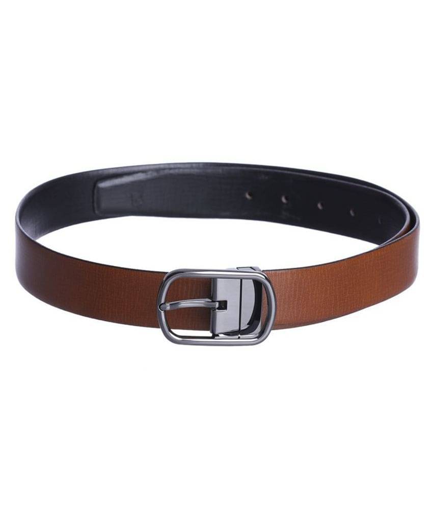     			Kara Black Leather Formal Belt