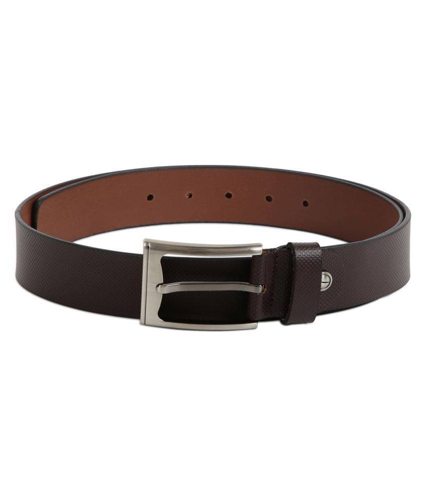     			Kara Brown Leather Casual Belt