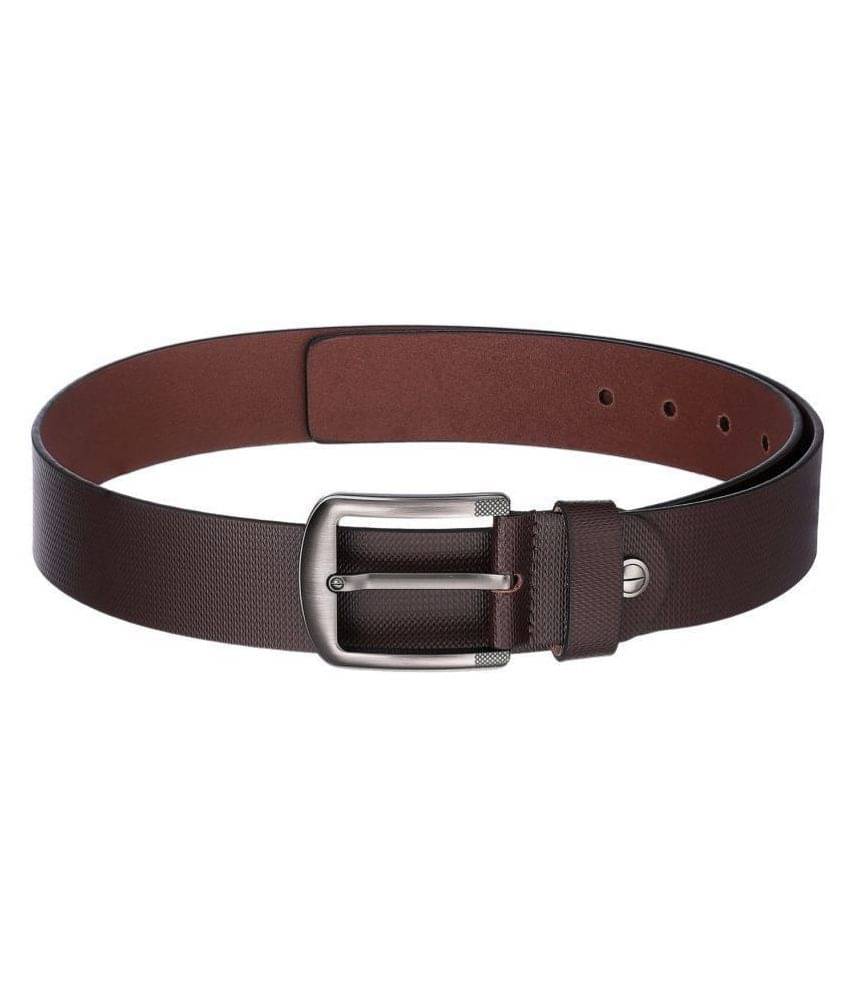     			Kara Brown Leather Casual Belt