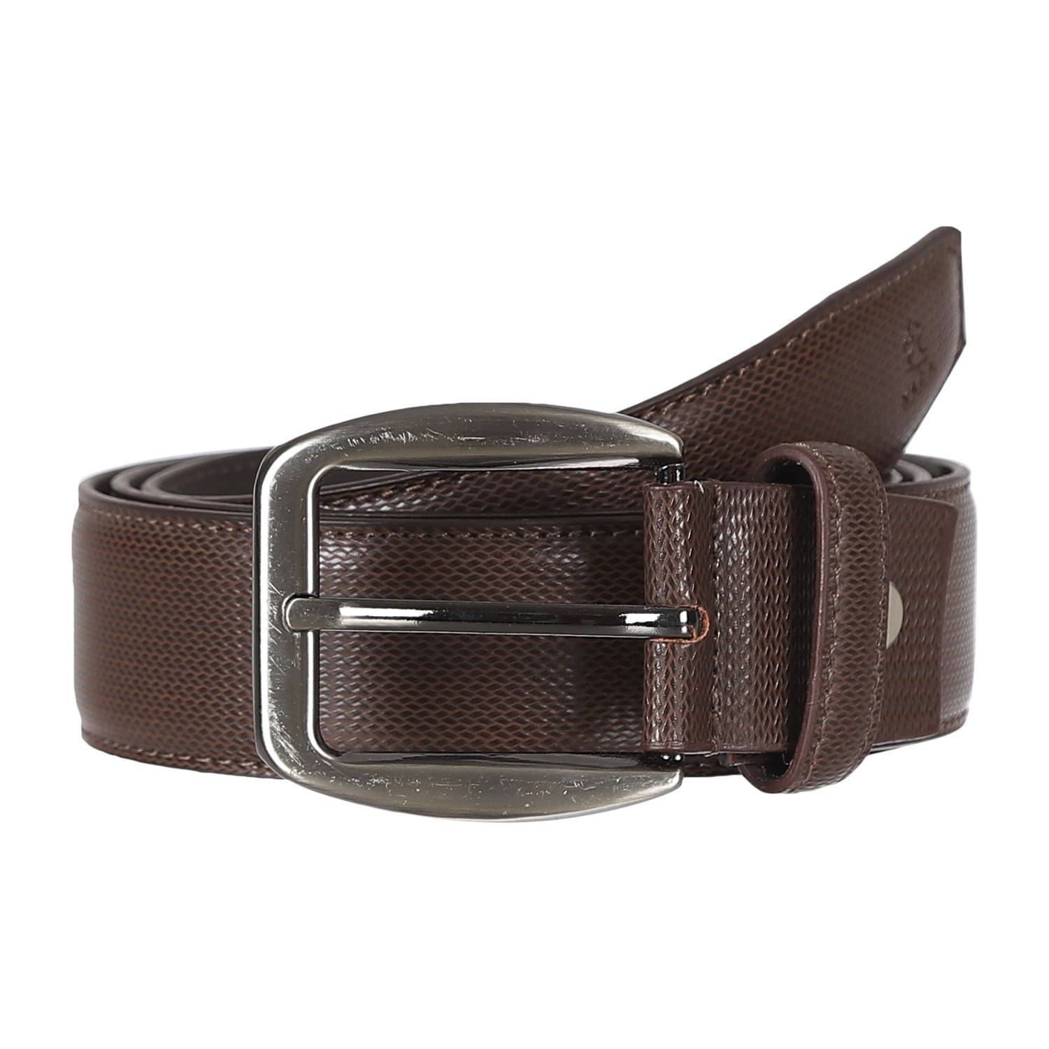     			Kara Brown PU Casual Belt
