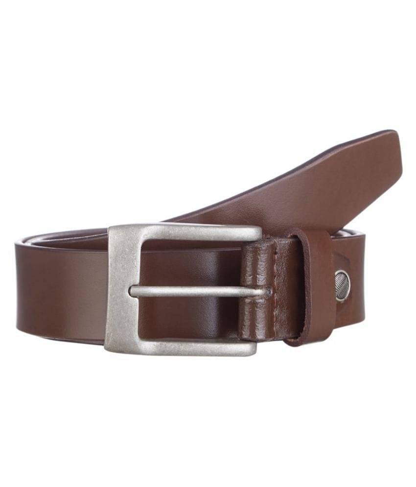     			Kara Tan Leather Formal Belt