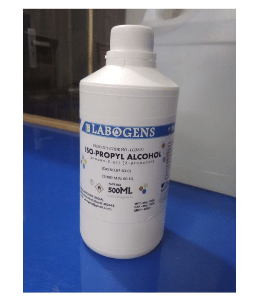     			LABOGENS iso -propyl alcohol 500ml