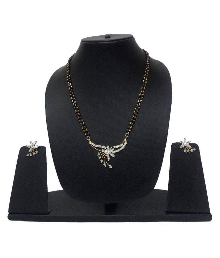     			Navya Collection Multicolor Alloy Mangalsutra Set