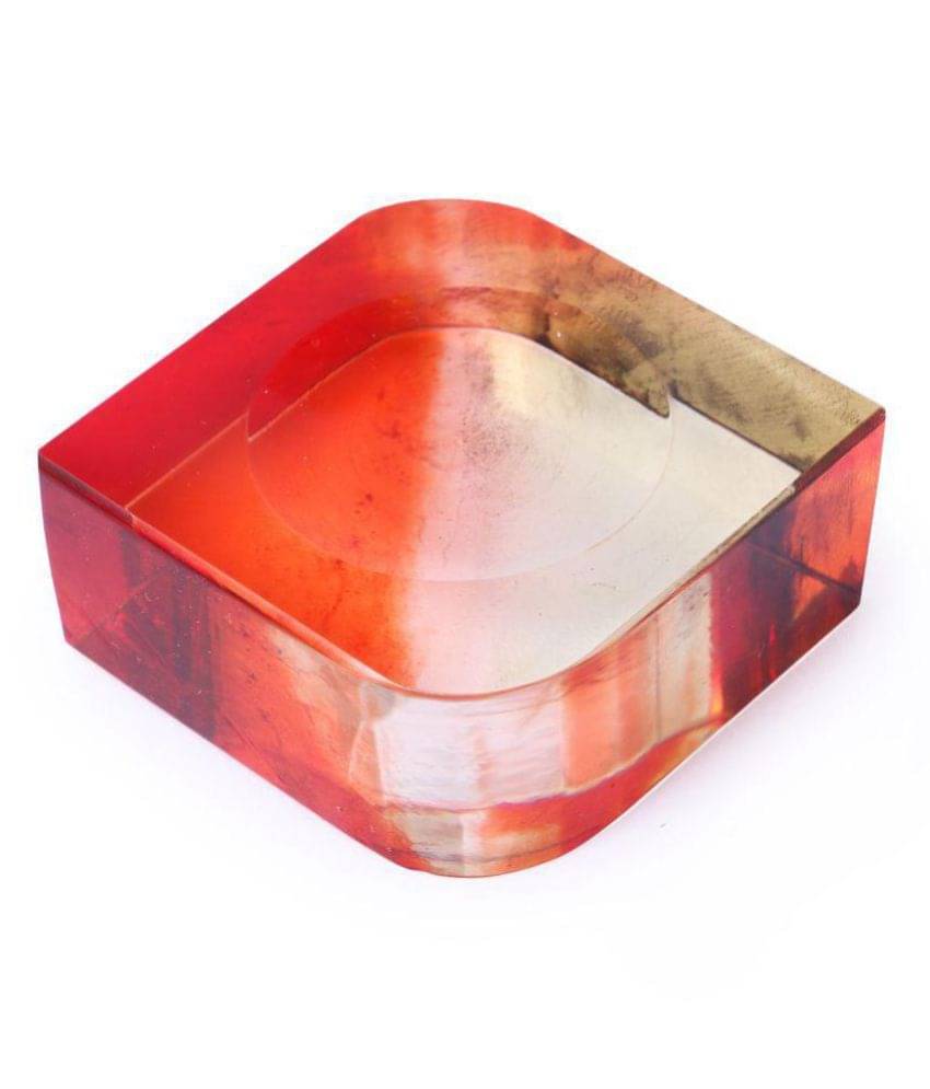     			Rasper Multicolor Acrylic Paper Weight 2x2x1 Inches (Pack Of 2 PCS)