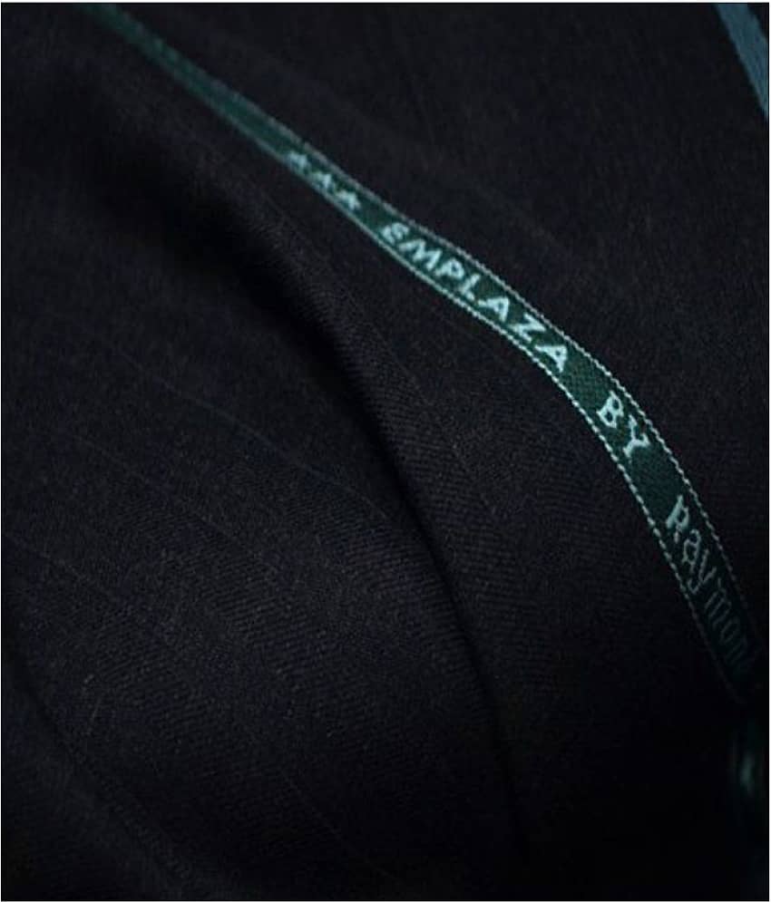 Raymond Black Poly Blend Unstitched Pant Pc - Unstitched Fabrics | Buy online on ZillyBuy