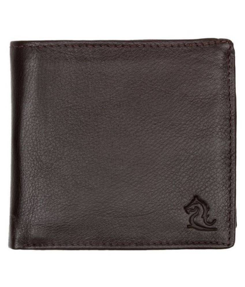     			Kara Leather Brown Formal Regular Wallet