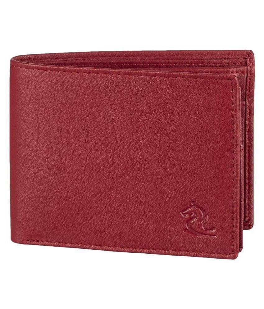    			Kara Leather Red Casual Regular Wallet