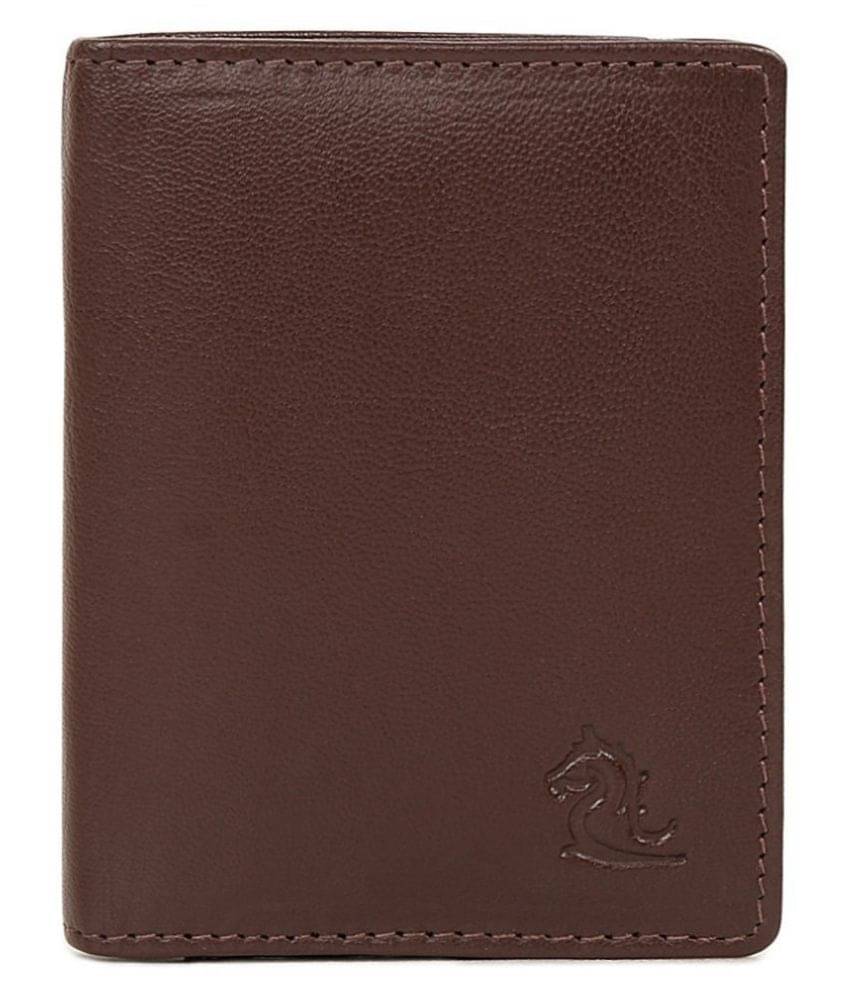     			Kara Leather Tan Formal Short Wallet