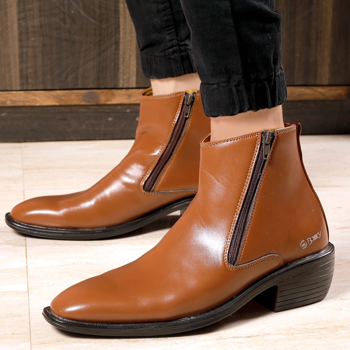     			BXXY Tan Party Boot