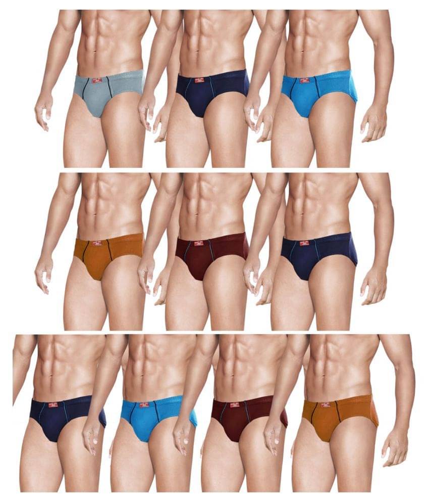     			Euro Multi Brief Pack of 10
