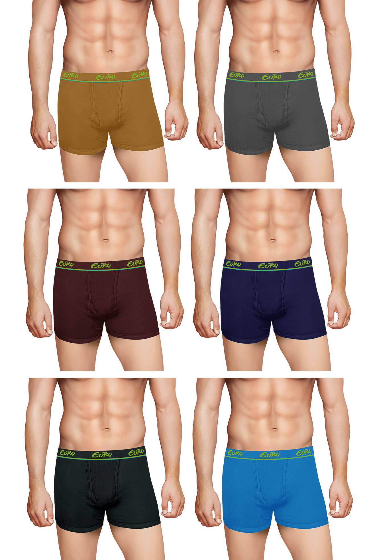    			Euro Multi Trunk Pack of 6
