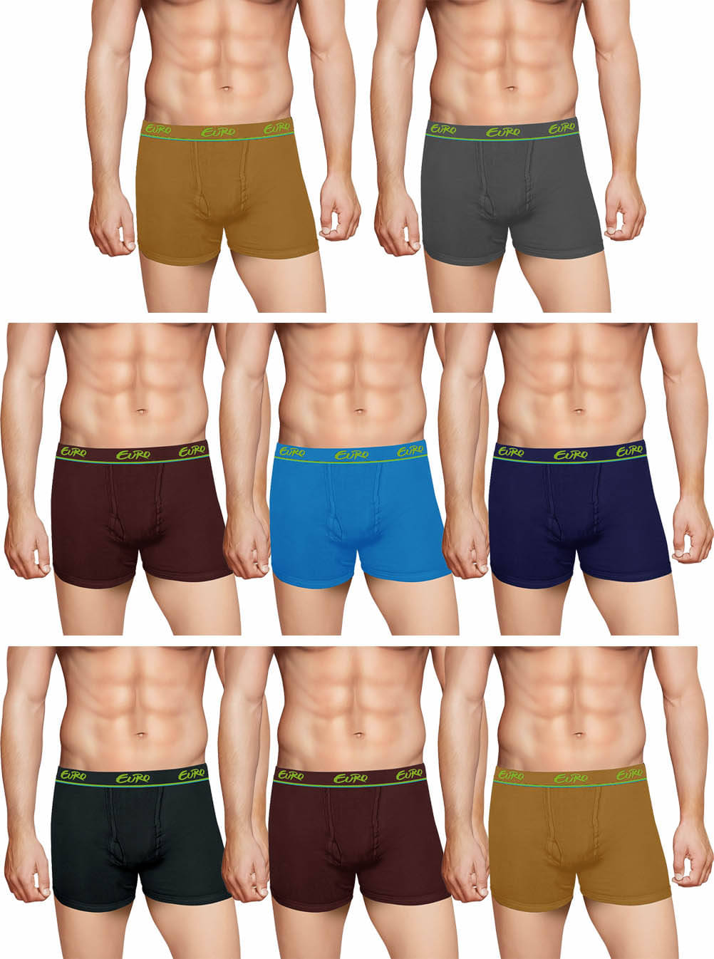     			Euro Multi Trunk Pack of 8