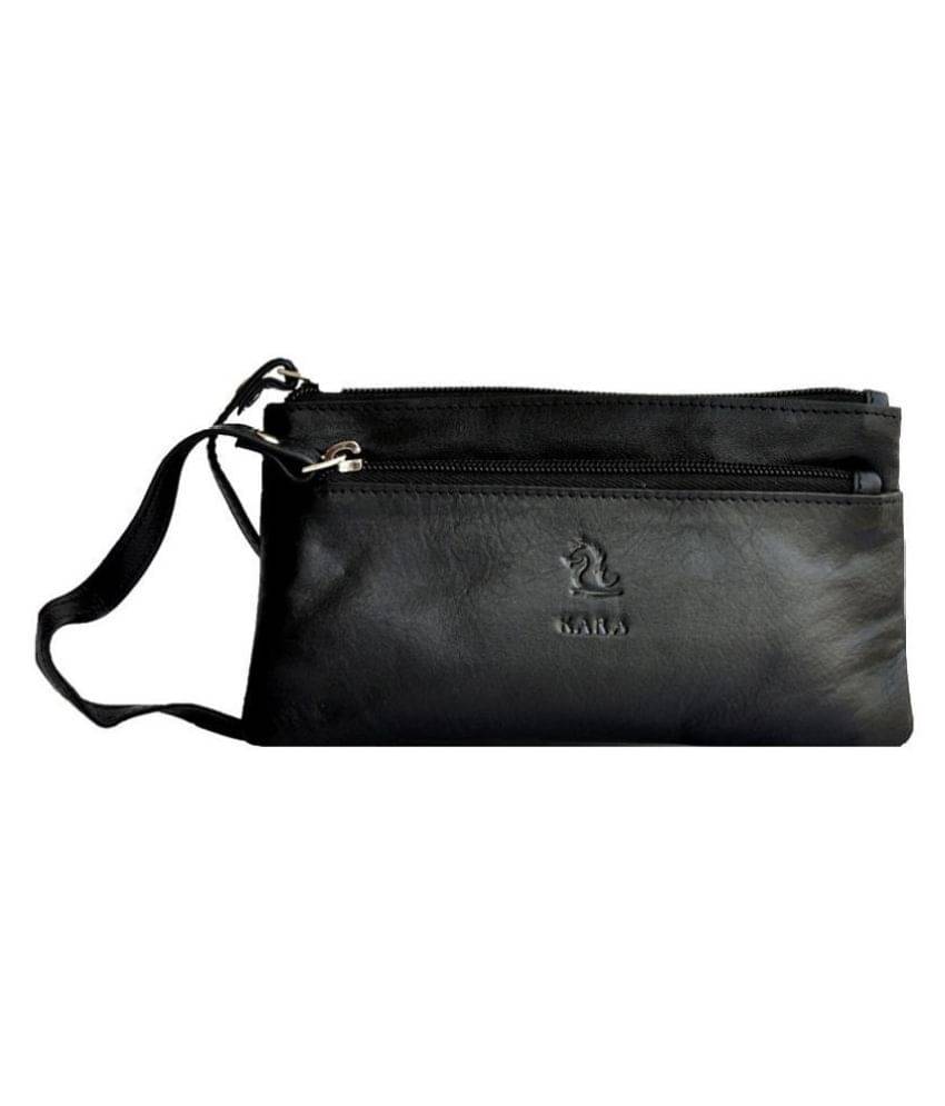     			Kara Black Wallet