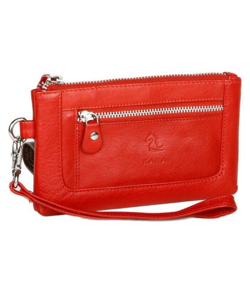     			Kara Red Wallet