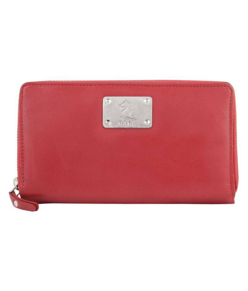     			Kara Red Wallet