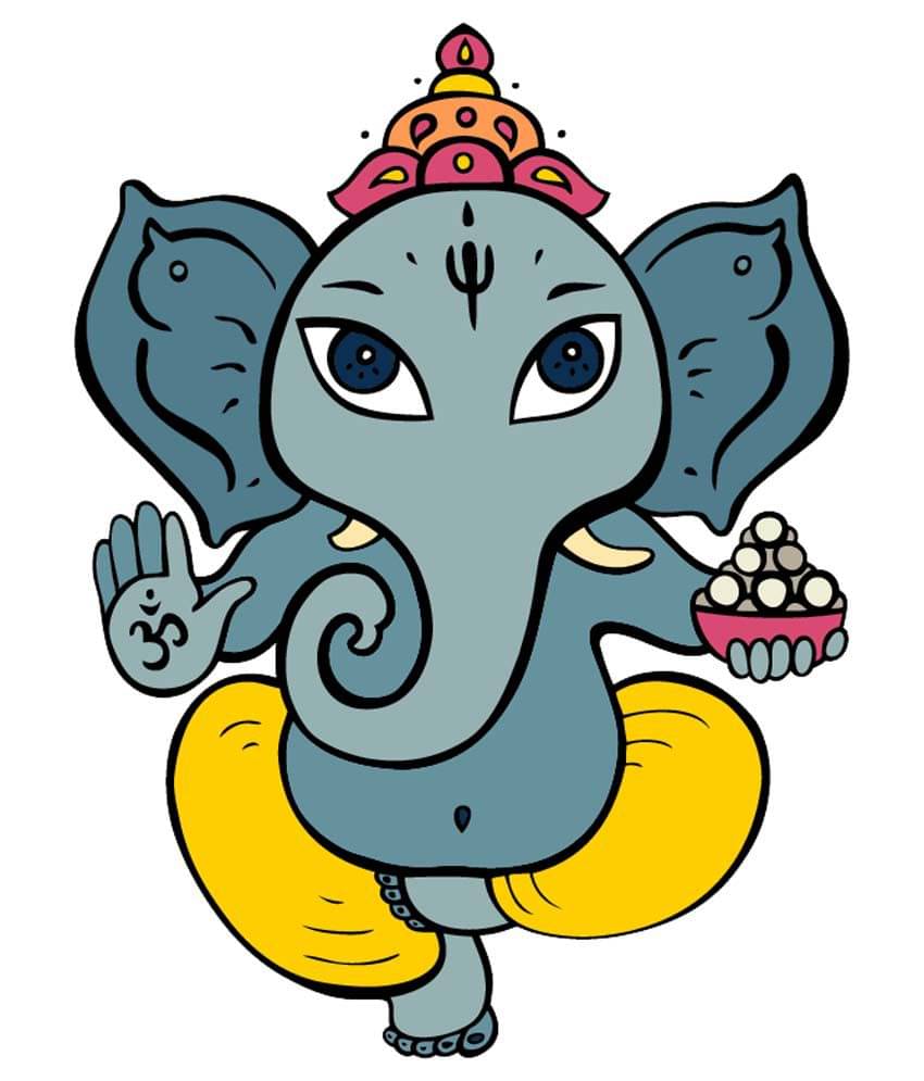 Asmi Collection God Ganesha Wallstickers Religious & Inspirational Sticker ( 70 x 50 cms ) Asmi Collection God Ganesha Wallstickers Religious & Inspirational Sticker ( 70 x 50 cms )