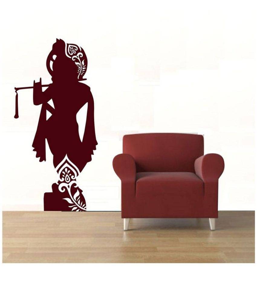 Asmi Collection God Krishna Religious & Inspirational Sticker ( 80 x 30 cms ) Asmi Collection God Krishna Religious & Inspirational Sticker ( 80 x 30 cms )