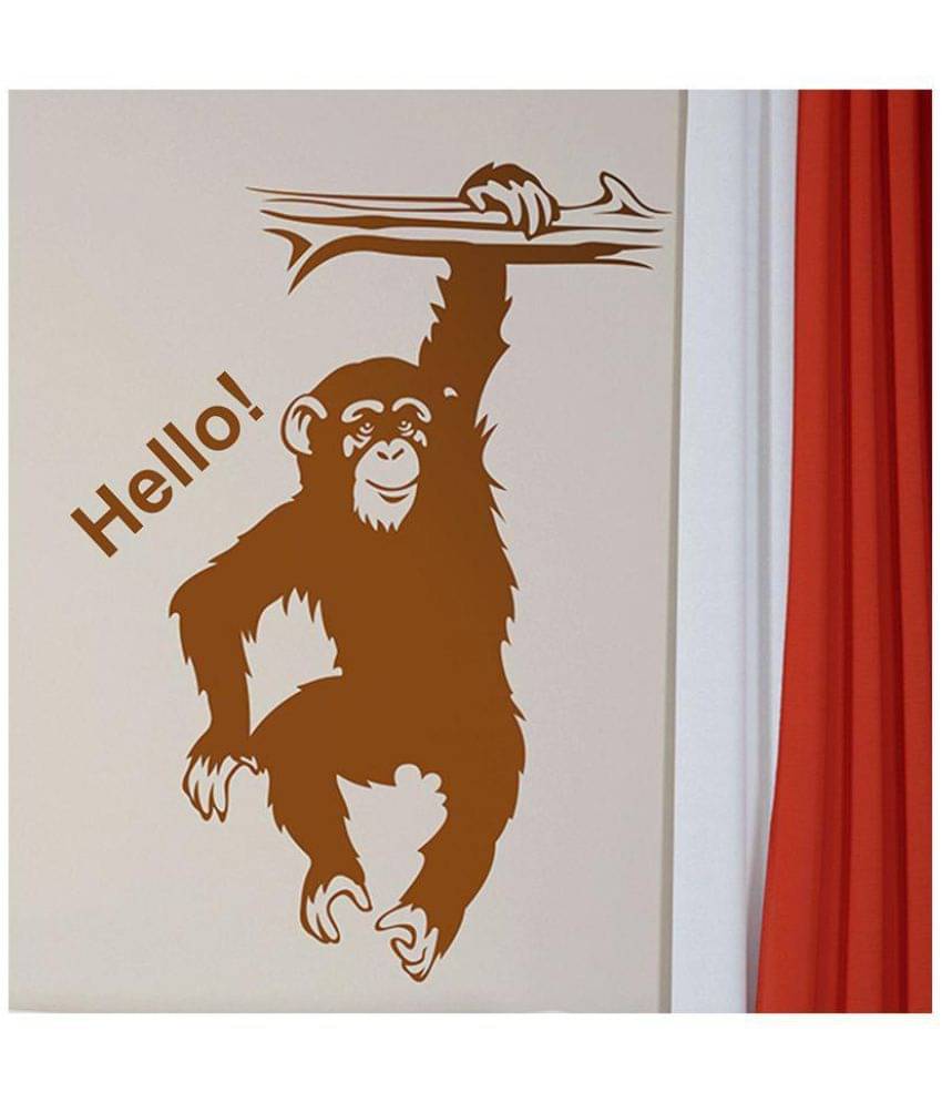     			Asmi Collection printed Animals Sticker ( 60 x 40 cms )