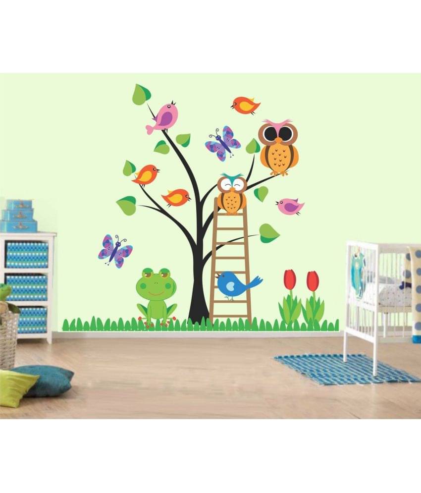 Asmi Collection printed Nature Sticker ( 100 x 110 cms ) Asmi Collection printed Nature Sticker ( 100 x 110 cms )