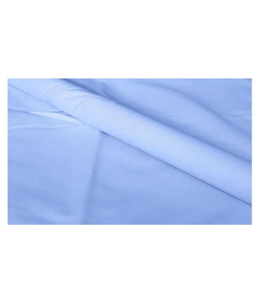 Makhanchor - Blue Cotton Men's Unstitched Shirt Piece ( Pack of 1 ) - Unstitched Fabrics | Buy online on ZillyBuy