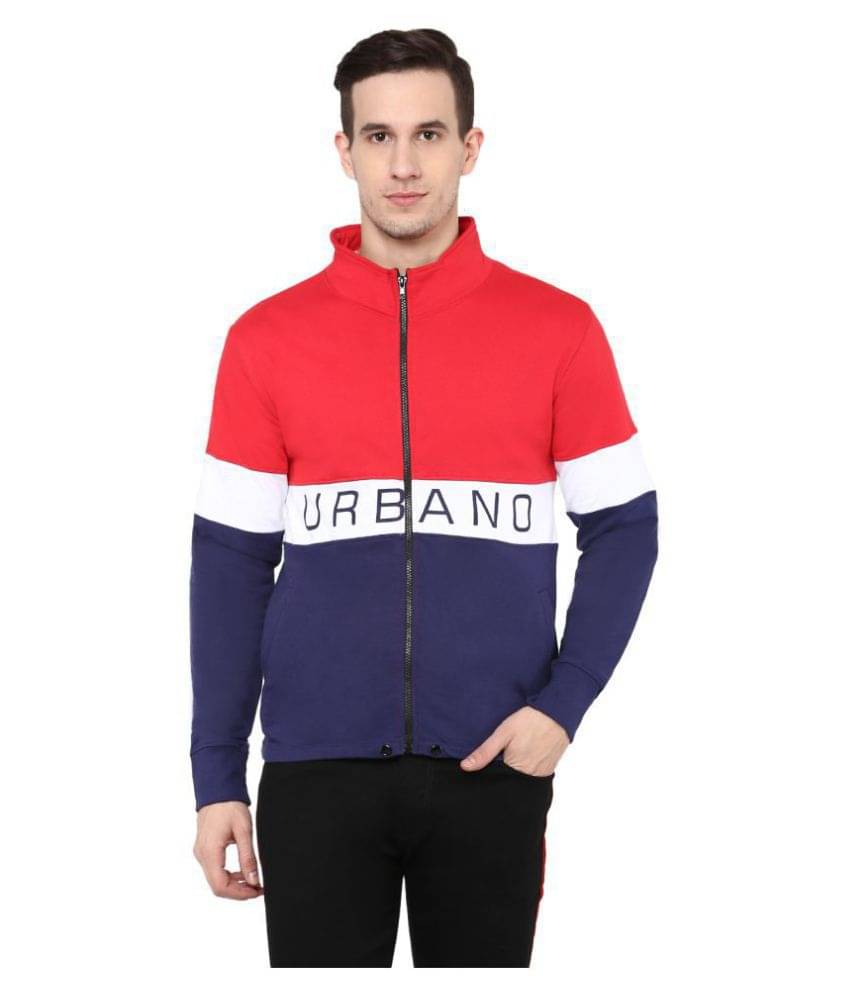 Urbano Fashion Red Sweatshirt Urbano Fashion Red Sweatshirt