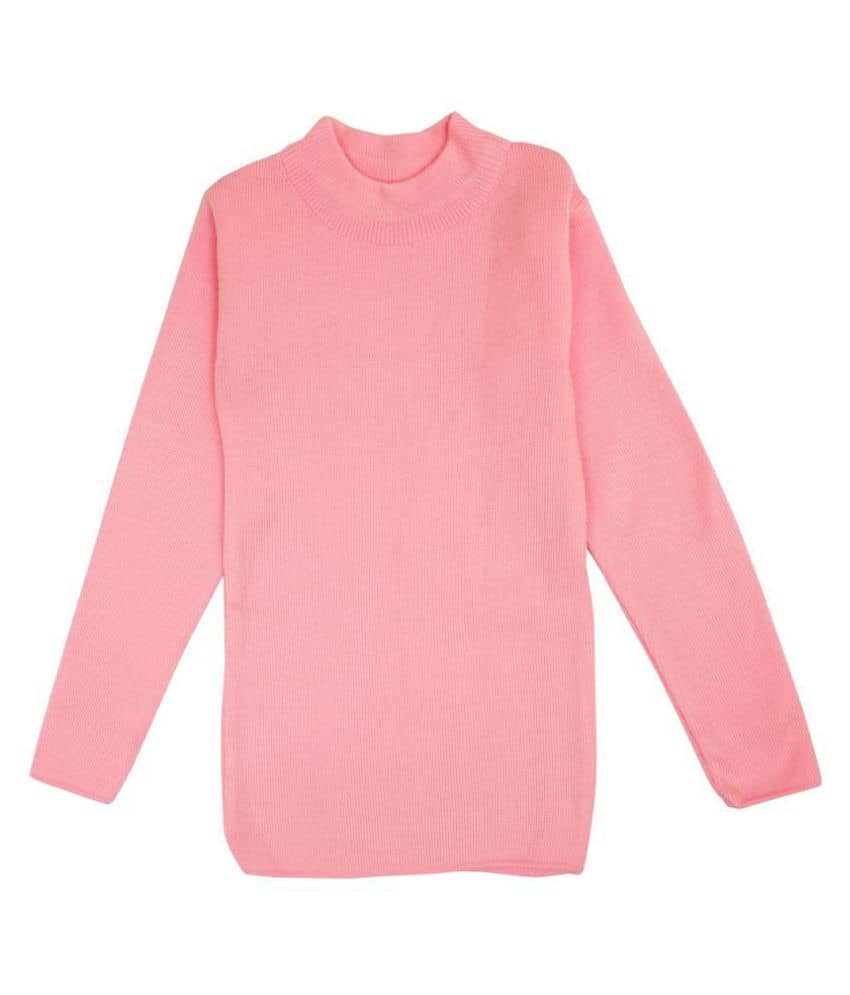 NEUVIN Single Girls Wollen Pullover ( Pink )