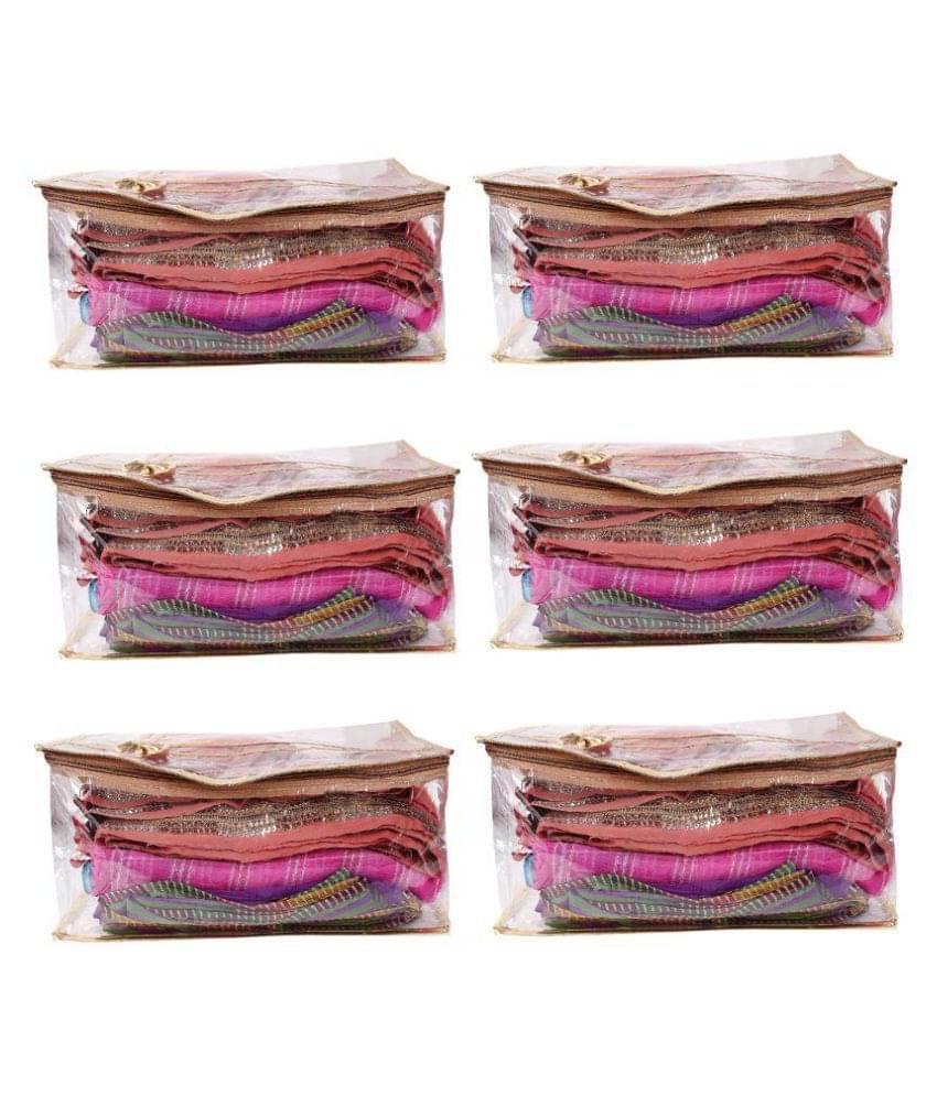 Bulbul Gold Saree Covers - 6 Pcs Bulbul Gold Saree Covers - 6 Pcs