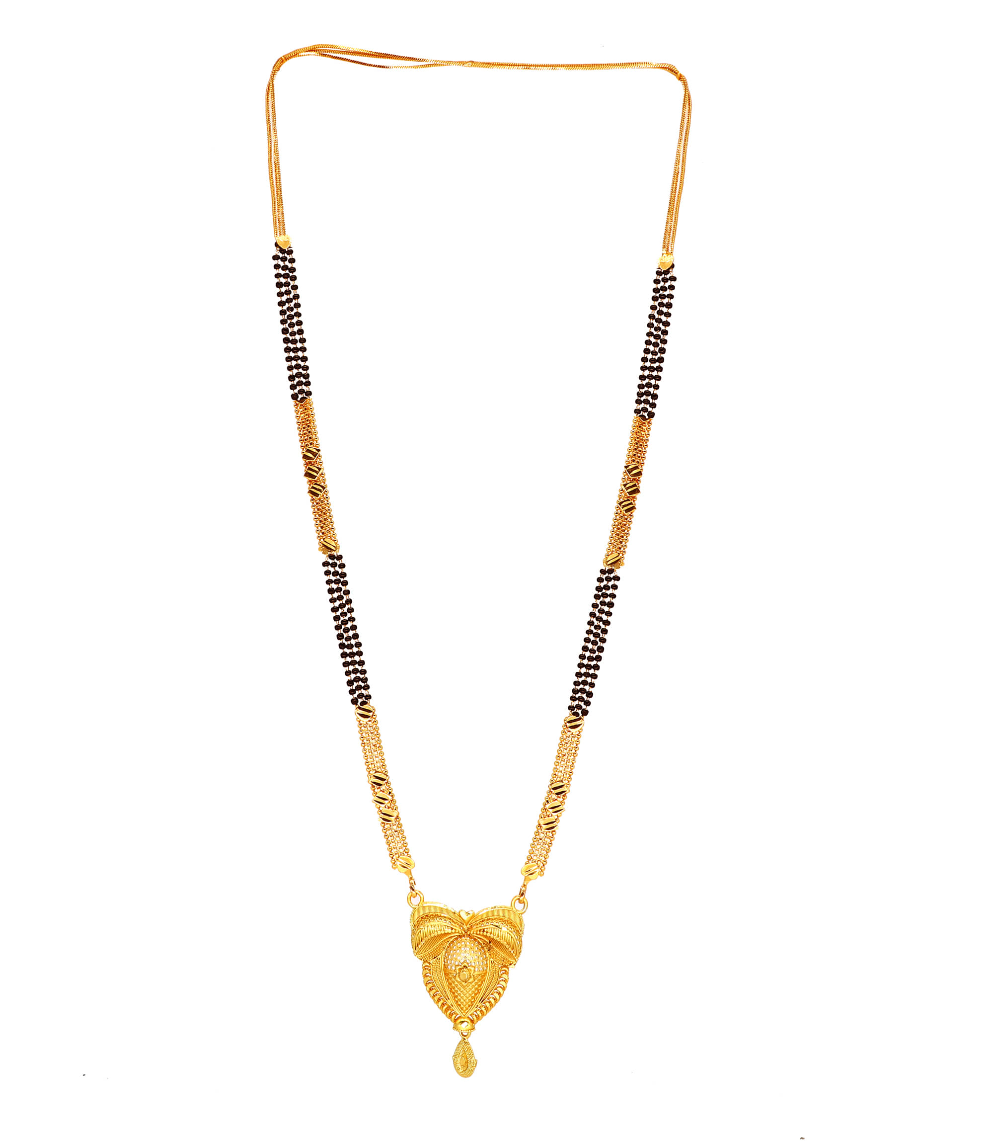Shankhraj Mall Gold Plated Letest & Designer Mangalsutra For Women-100244
