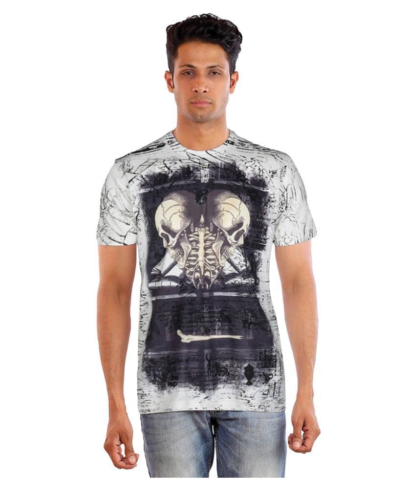     			Huetrap Cotton Multi Printed T-Shirt