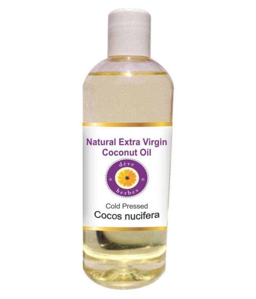 Deve Herbes Natural Extra Virgin Coconut Carrier Oil 200 ml Deve Herbes Natural Extra Virgin Coconut Carrier Oil 200 ml