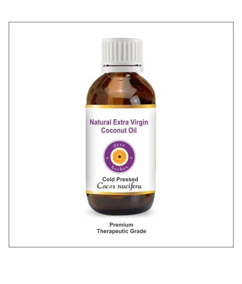 Deve Herbes Natural Extra Virgin Coconut Carrier Oil 100 ml Deve Herbes Natural Extra Virgin Coconut Carrier Oil 100 ml