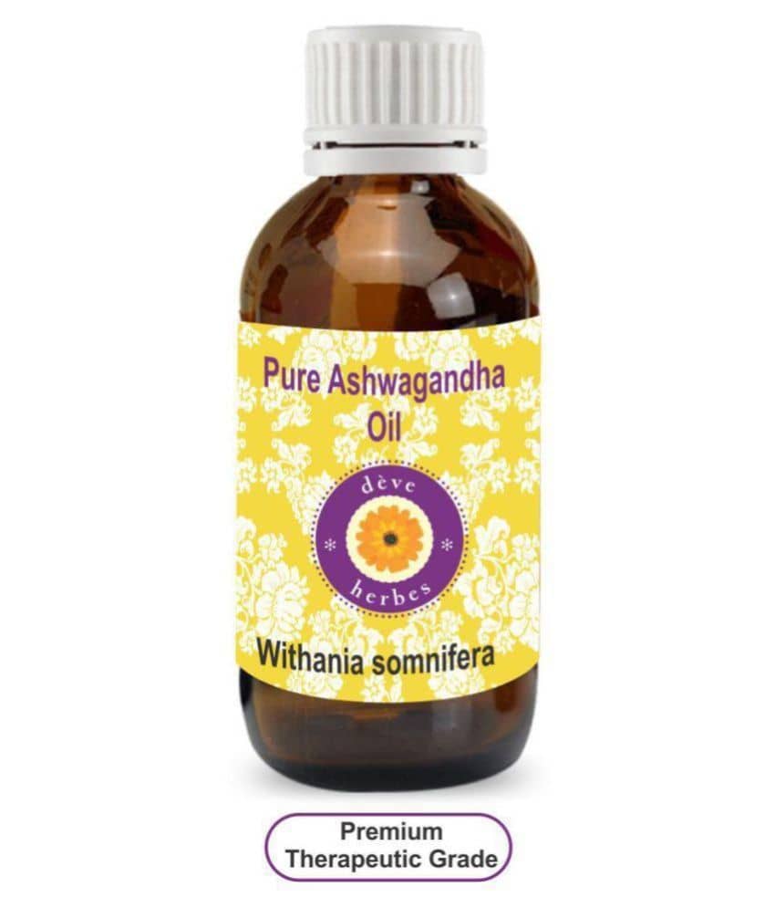 Deve Herbes Pure Ashwagandha Carrier Oil 50 mL