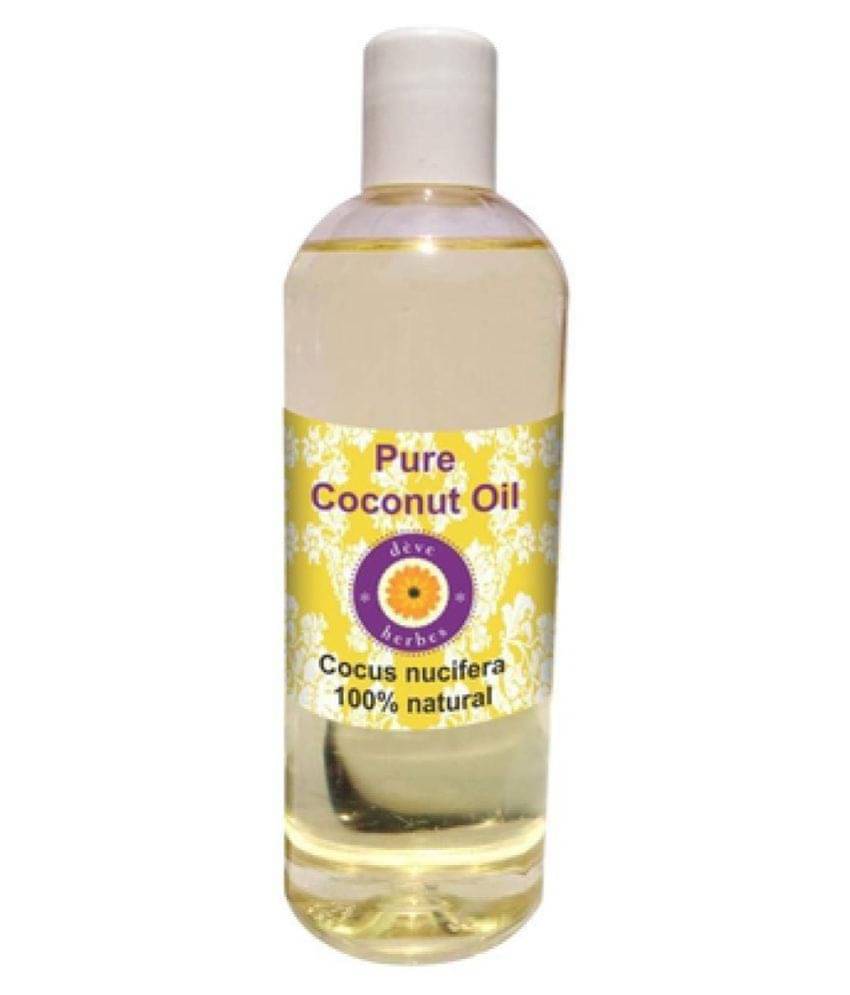 Deve Herbes Pure Coconut (Cocos nucifera) Carrier Oil 200 ml Deve Herbes Pure Coconut (Cocos nucifera) Carrier Oil 200 ml