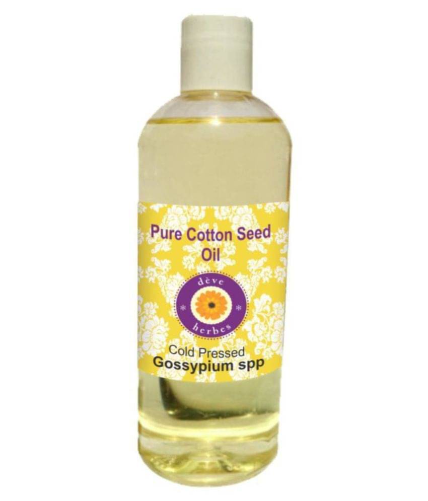 Deve Herbes Pure Cotton Seed Carrier Oil 200 ml Deve Herbes Pure Cotton Seed Carrier Oil 200 ml