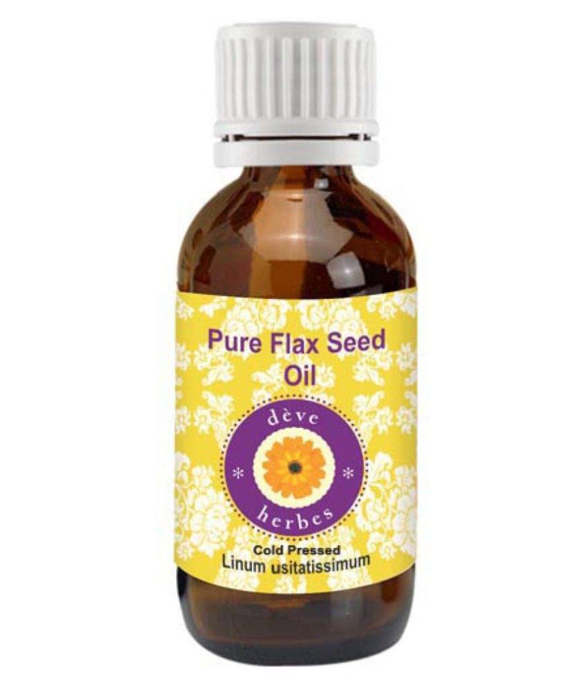 Deve Herbes Pure Flax Seed Carrier Oil 50 ml Deve Herbes Pure Flax Seed Carrier Oil 50 ml